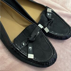Coach Women's Elegant Black Flats